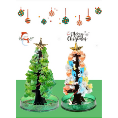 AISHOP Mini Magic Christmas Tree Crystal Tree DIY Paper Tree Flowering Ornaments Office Home Plants Decoration Boy Girls Gift Toys (PACK OF 3 SETS )