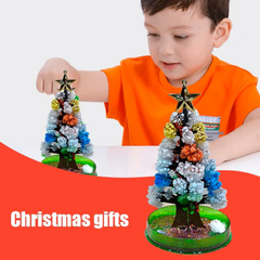 AISHOP Mini Magic Christmas Tree Crystal Tree DIY Paper Tree Flowering Ornaments Office Home Plants Decoration Boy Girls Gift Toys (PACK OF 3 SETS )