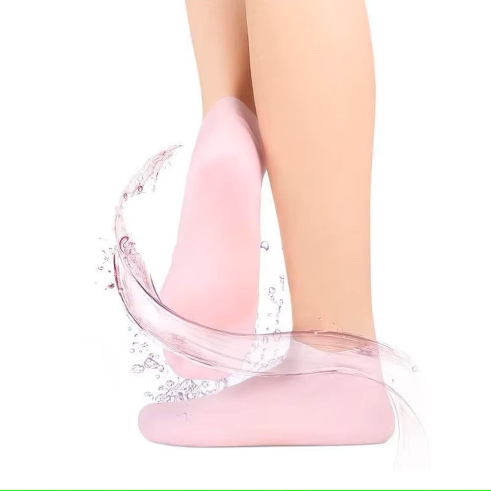 🔥BUY ONE GET ONE FREE 🔥 REPUBLIC DAY OFFER  Silicone Socks Moisturizing Gel Socks Exfoliating and Preventing Dryness Spa Foot Care Tool Cracked Dead Skin Remove Protector